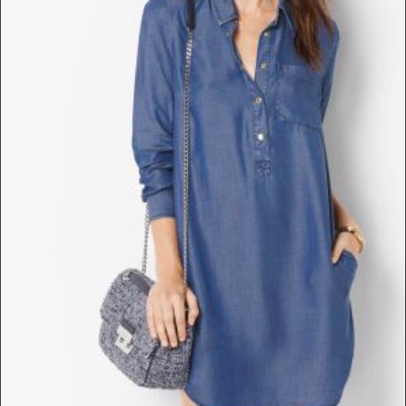 michael kors jean dress